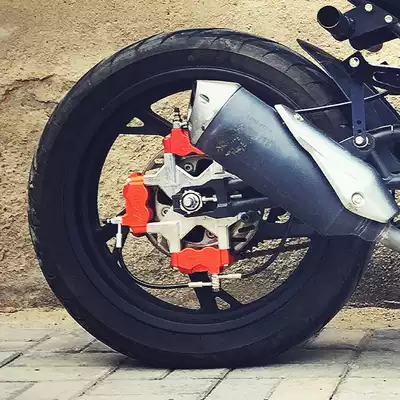 Suitable for Spring Wind 250NK stunt modified hand rear brake bracket adapter code Spring Wind modified brake 3 caliper bracket