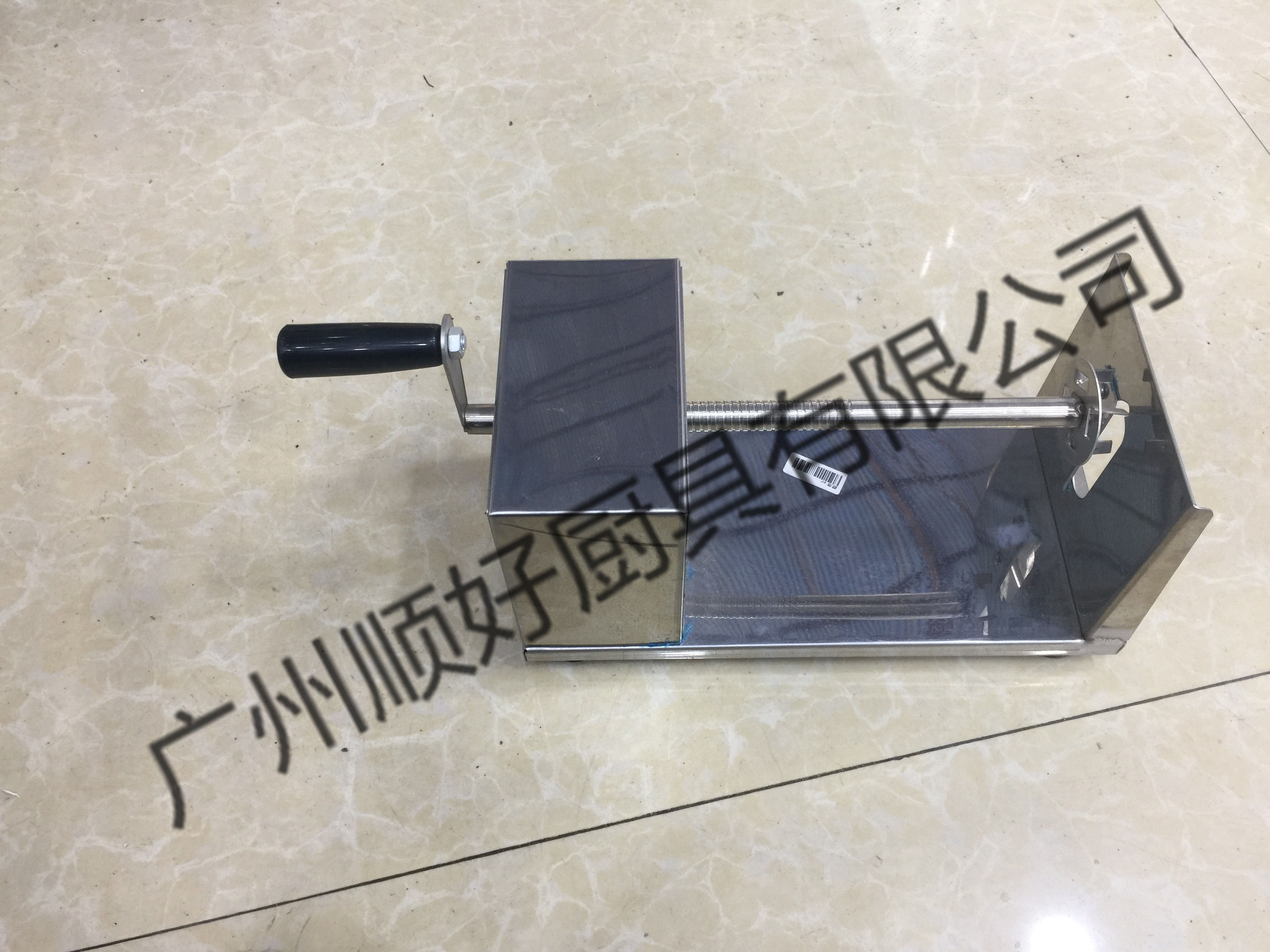 Commercial manual cyclone potato tower machine potato machine stainless steel hand-rocked tornado potato cutter vegetable cutter