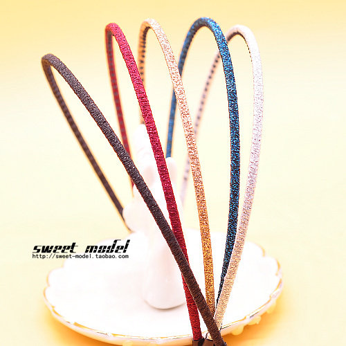 韩版儿童压发发箍简约气质超细防滑头卡刘海不掉碎发洗脸头箍发饰