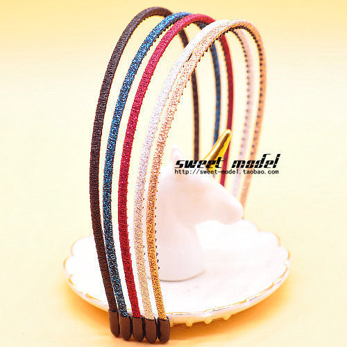 韩版儿童压发发箍简约气质超细防滑头卡刘海不掉碎发洗脸头箍发饰