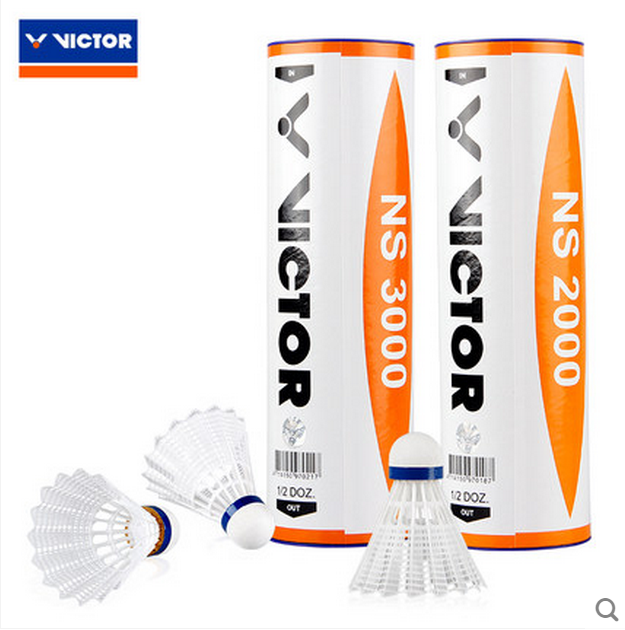 1 barrel nylon ball victory VICTOR NS2000 NS3000 plastic badminton