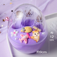 Сиреневый набор материалов, 3D, 3 шт