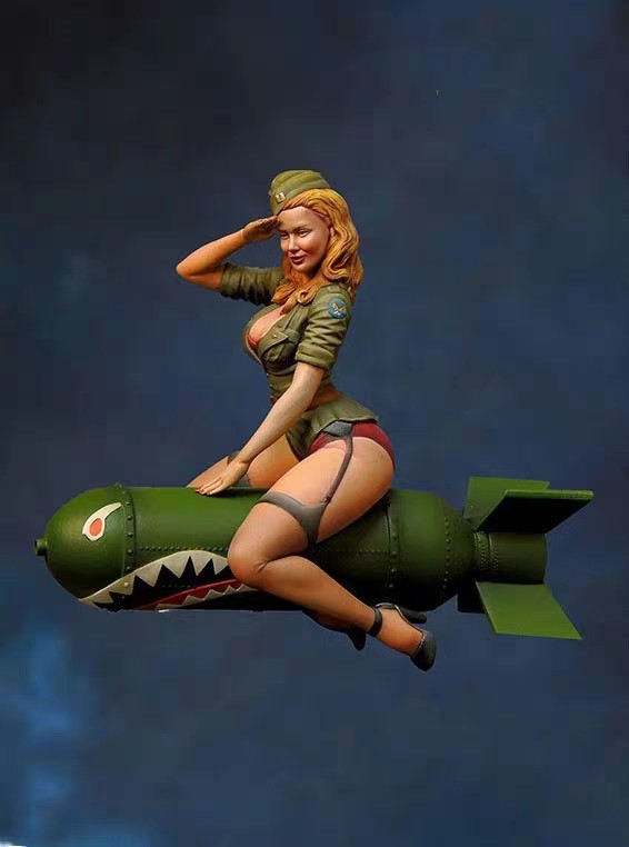 75MM 75MM RESIN SOLDIERS G544