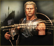 Resin bust 1 10 Pitt Trojan Horse Achilles Bust 42