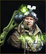1:10 resin bust Dunkirk British pilot bust 137
