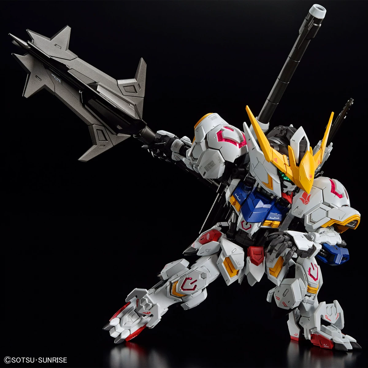 Bandai MGSD Барбато́с Четвёртая форма Железное Чёрное Сироты Орфей IBO Гандама Сборная модель