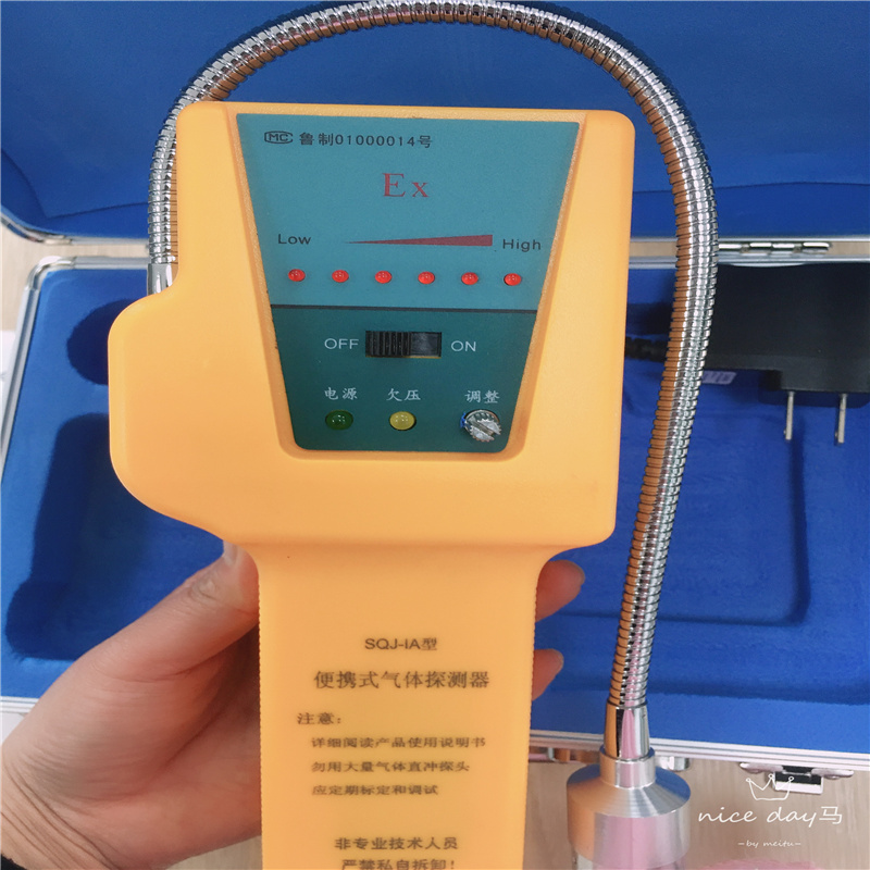 Changqing SQJ-IA Portable Gas Leak Detector Pipeline Liquefied Gas Detector Gas Alarm