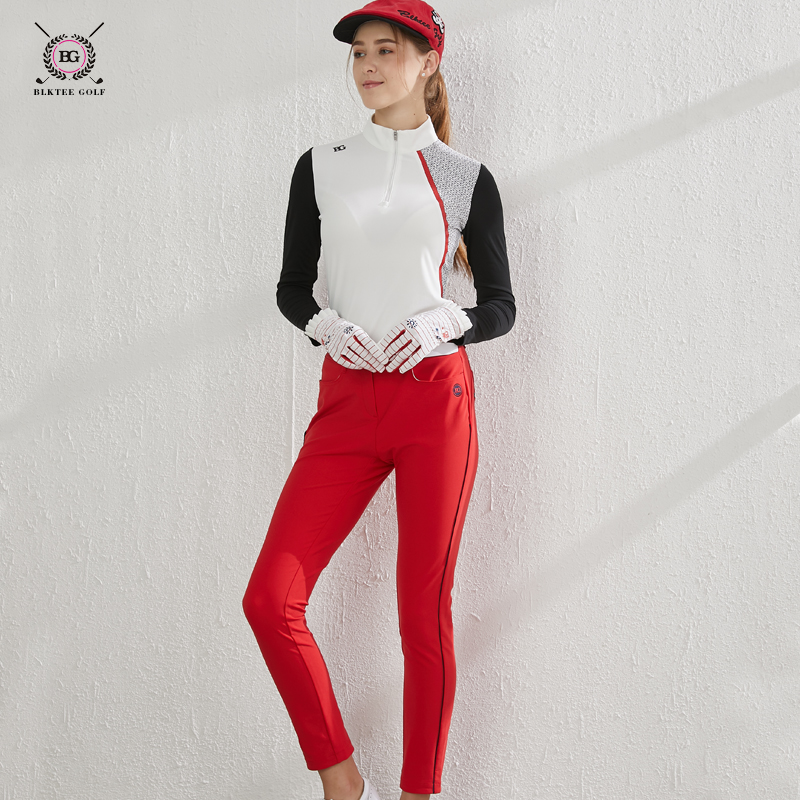 Golf outfit women's blouses Long sleeves T-shirt to show golf lady jersey goolf trousers women pants-Taobao