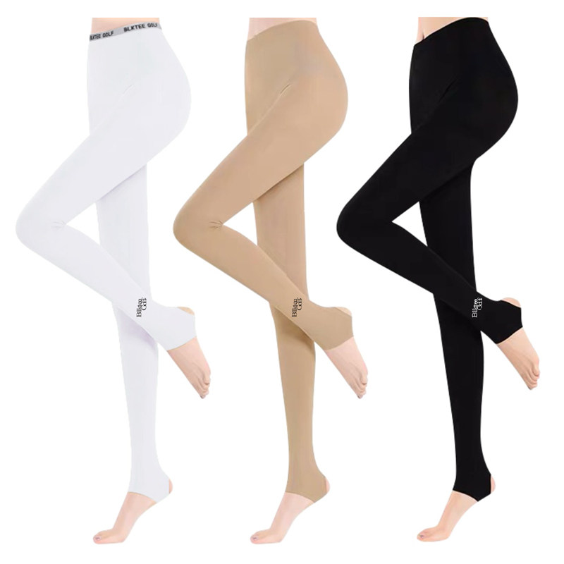 Golf sunscreen leggings ice silk ladies 