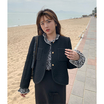 Toe tendons (spot)Human rich gilt small incense short coat female fat mm thin temperament braided top