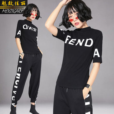 European Station Spring and Summer new knitted sweater mid-sleeve slimming base T-shirt for women five-quarter sleeve semi-high collar versatile trendy T-shirt