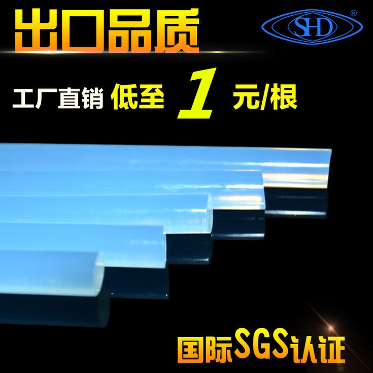 Universal hot melt adhesive strip High temperature transparent hot melt adhesive rod Home objects solid DIY jewelry Hair accessories 11mm