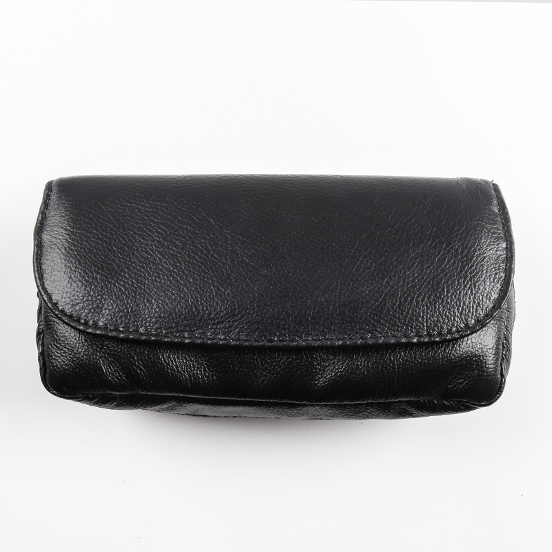 Pipe Pack Portable Pipe Pack Pipe Kit Genuine Leather Cowhide Pipe Pipe Tobacco Pack Men's Pipe Accessories