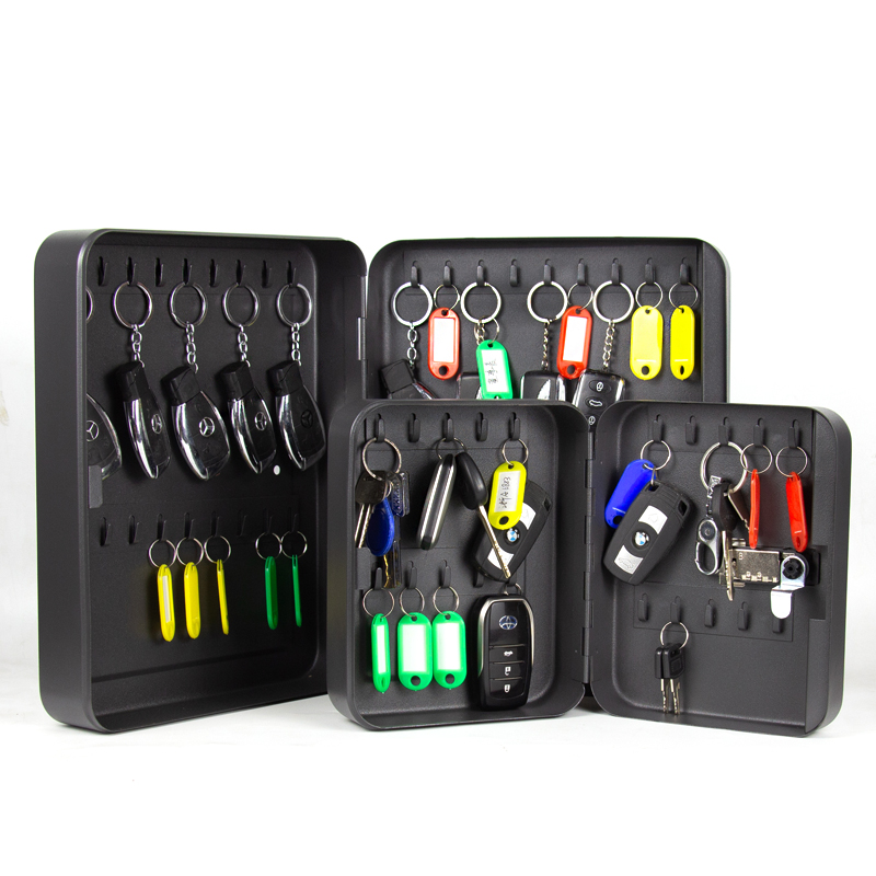 Password box car key box wall-mounted belt lock deposit furnishing key cabinet company Intermediary Hanging Wall management box-Taobao