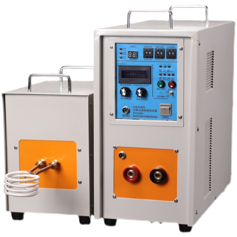 Small induction high frequency heating machine induction heating equipment high frequency 30KW quenching welding heating annealing equipment