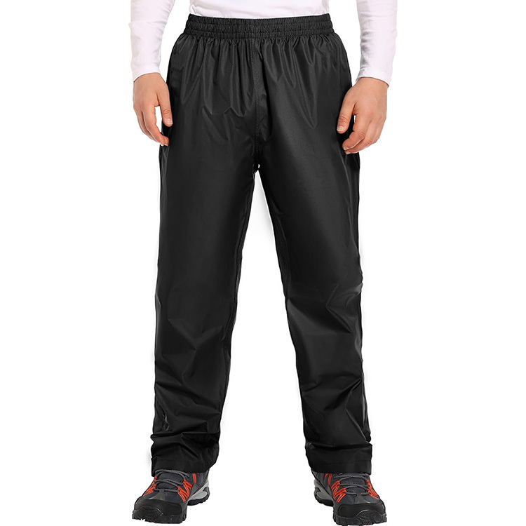 Exported to Japan, Men's Winter Rain Pants, Thickened with Thin Cotton Lining, Windproof and Waterproof, Suitable for Delivery Riders
