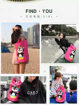 Swimming bag dry and wet separation bag female fitness waterproof bag single shoulder children's storage bag Beach sea diving suit