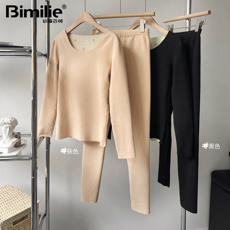 Ms. Bimilie's Yanon Warm Package 2022 Fall and Winter New Silver Ion Antibacteria Added Fall Clothes