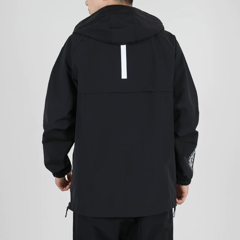 NEW BALANCE [男子运动梭织夹克外套 AMJ03330-BK/ARG]