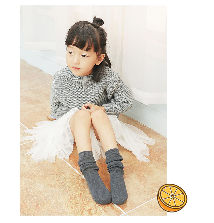 Trẻ em Hàn Quốc chất đống vớ mùa xuân và mùa thu đông dài vớ trung học 1-3-5-8-12 vớ cotton bé trai và bé gái giày tất cho bé