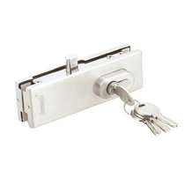 Lonnie high quality stainless steel 304 glass door clip floor lock 050B floor spring floor lock frameless door floor lock