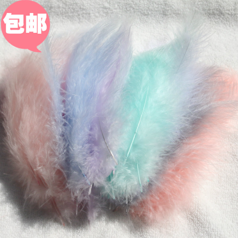 DIY handmade feather dream catcher jewelry accessories Gift box filling decorative materials