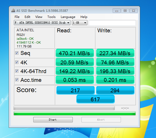 Intel/ 530 120G ноутбучный твердотельный диск оригинальная гарантия подержанная твердотельная