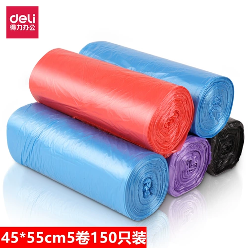 Пластиковый большой мусорный мешок для домашнего использования, увеличенная толщина