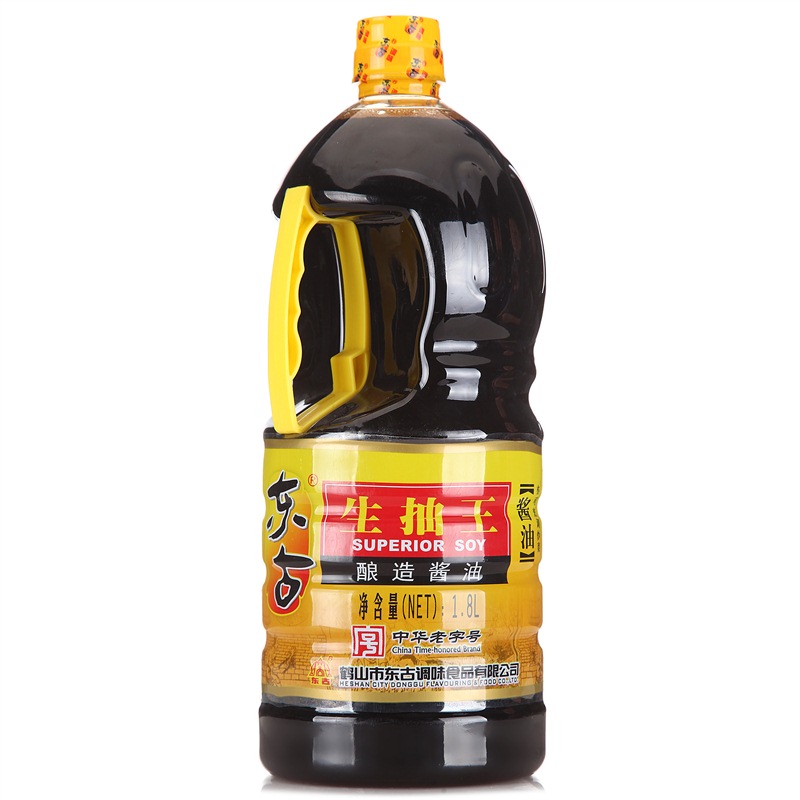 East Ancient Soy Sauce Raw Pumping Wang 1 8lX6 Brewing Soy Sauce Cool Mix Raw for frying vegetables Guangdong Crane Mountain Family Used with a Zoo