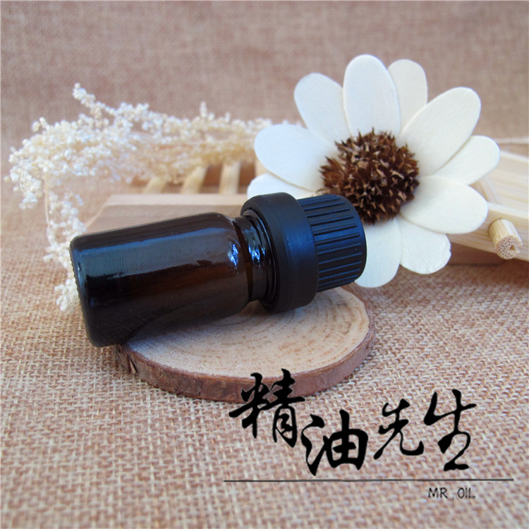 Mr. Essential Oil 5ML Brown Glass Essential Oil Chai Tinh dầu Chai đầy Dark Dark Dark - Tinh dầu điều trị tinh dầu chanh sả