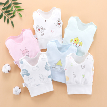 Baby cotton vest spring and autumn newborn clothes men and women baby high waist belly vest baby belly vest baby belly vest