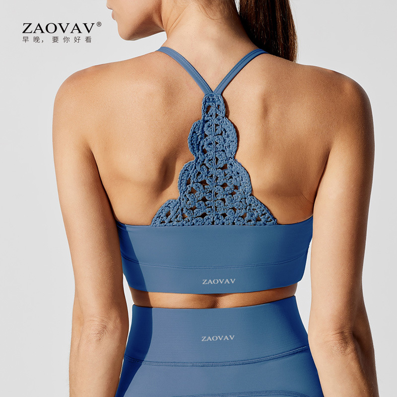 Zaovav Morning and Evening New Product Scandinavian Indian Woven Yoga Bra Fitness Sports Vest ins Sports Bra Zaovav Morning and Evening New Product Scandinavian Indian Woven Yoga Bra Fitness Sports Vest ins Sports Bra