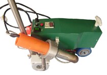 PVC plastic hot air welding machine TPO waterproof coil plastic welding machine roof waterproof board hot air automatic climbing welding machine