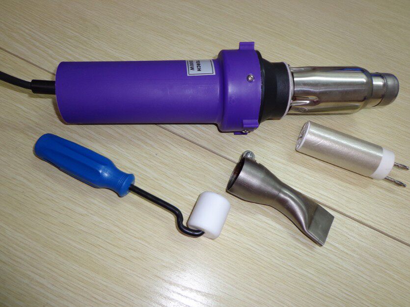 Tarpaulin hot fan geomembrane hot air welding machine PVC coil welding machine PE film hot air welding gun special price