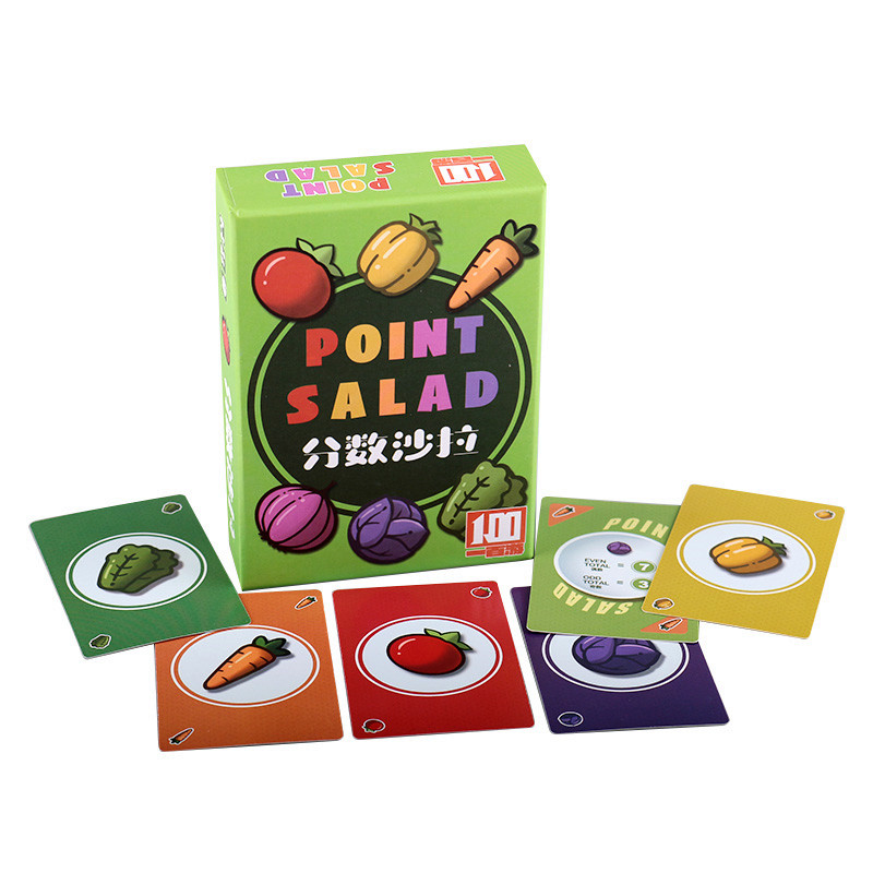 Score Salad Mathematical thinking logic reasoning children's parent-child puzzle table game card cards