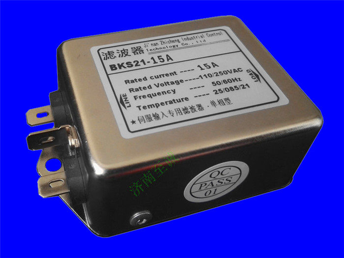 BKS 21 - 15A power filter single - phase servo filter anti - interference filter two - stage two - stage two - phase