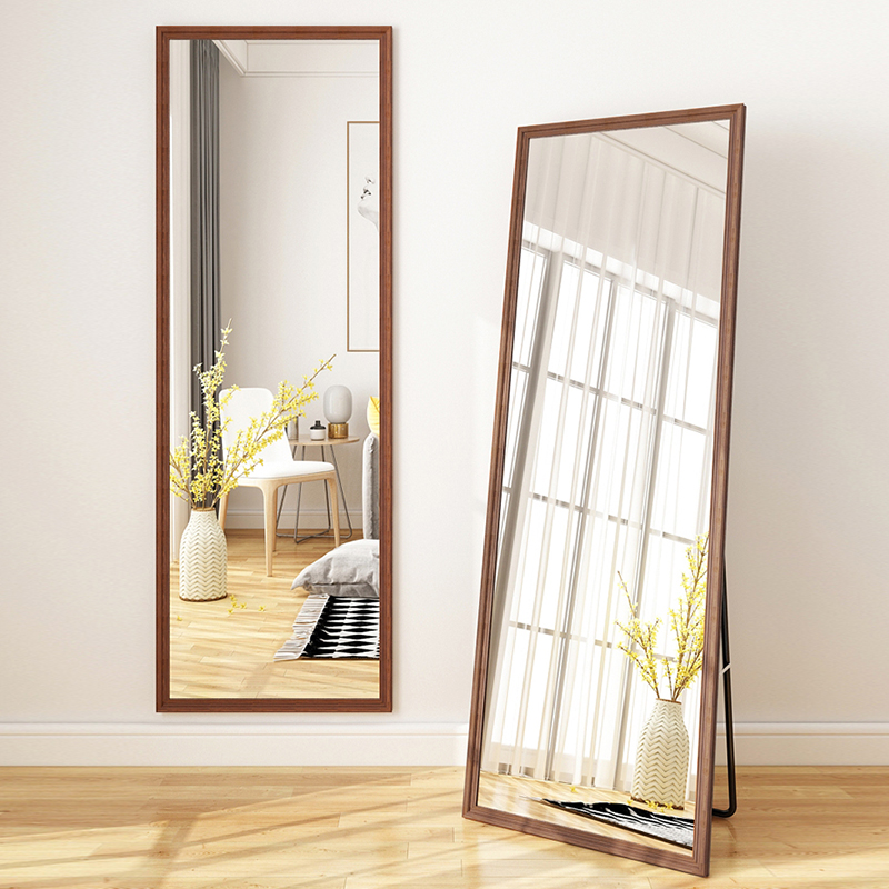 American style full-body mirror retro full body mirror Everyone with a floor mirror Full body mirror Cosmetic Mirror Wall-mounted Glasses