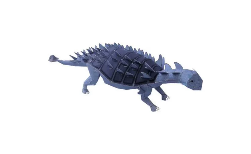 Giấy nhạc nhiều động vật khuôn giấy DIY khủng long stereo loạt mô hình giấy hướng dẫn lắp ráp bằng tay Vật liệu vẽ 3D - Mô hình giấy