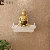 Многофункциональный дом буддийский гуньян для столовых богатства боги поклоняются платформе Бога, чтобы поместить статую Будды статуи Будды Статуя твердого древесины Стена шкафа