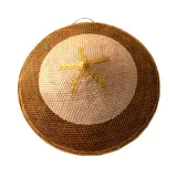 Редактирование бамбука ручной работы Большое ведро, белая бумага без краски, ведра, солнечный шад, Xiangxi специальная отделка