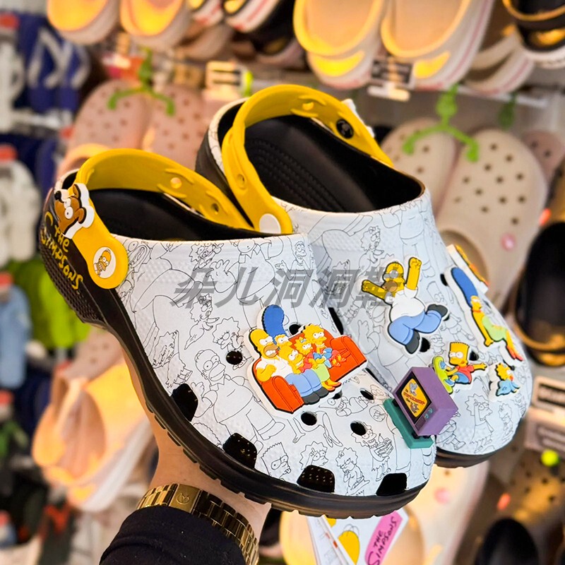 Simpsons Co-Branded Unisex Clogs Eva Water Shoes Beach Shoes Slip-On Sandals Simpsons Co-Branded Unisex Clogs Eva Water Shoes Beach Shoes Slip-On Sandals