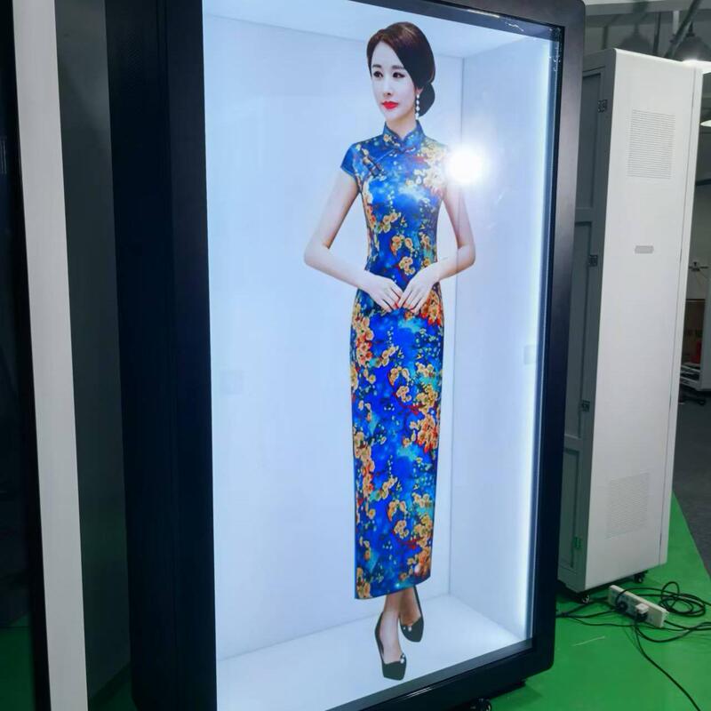 Holographic Cabin Transparent Screen Display Cabinet Touch Screen Standard 86inch Large Quantity in Stock High-Definition 3D Lcd Display Transparent Screen