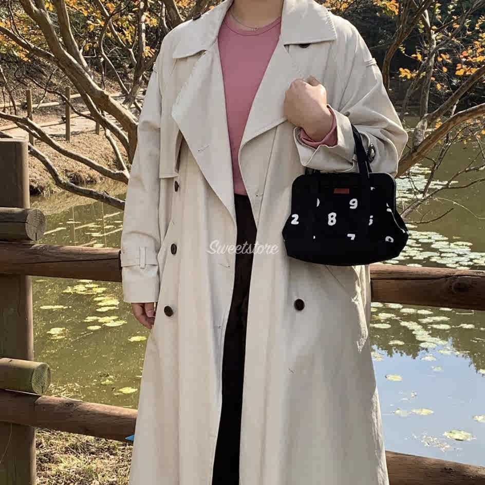 京都代购sousou 数字医生包mini Size 日常手提皮质防水尼龙