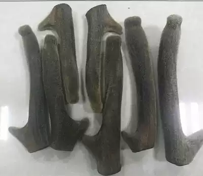 Jilin plum deer antler two-bar deer antler velvet antler foot dry deer antler two stubble raw branches blood deer antler 100g