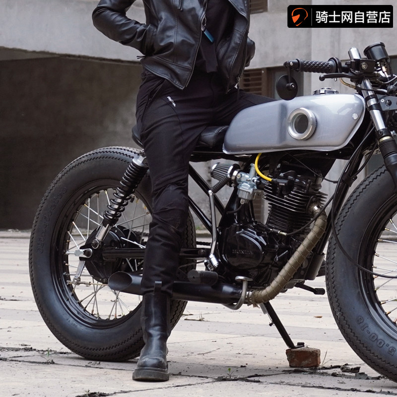 Rider net RICHA motorcycle elastic mesh riding pants Men's Fall-proof breathable leisure locomotive racing pants summer