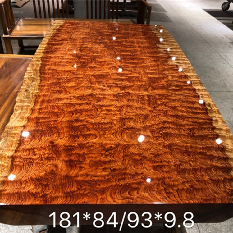 Size: 181-88 5-9 8 bar flower large plate solid wood log mahogany natural side tea table furniture desk painting case