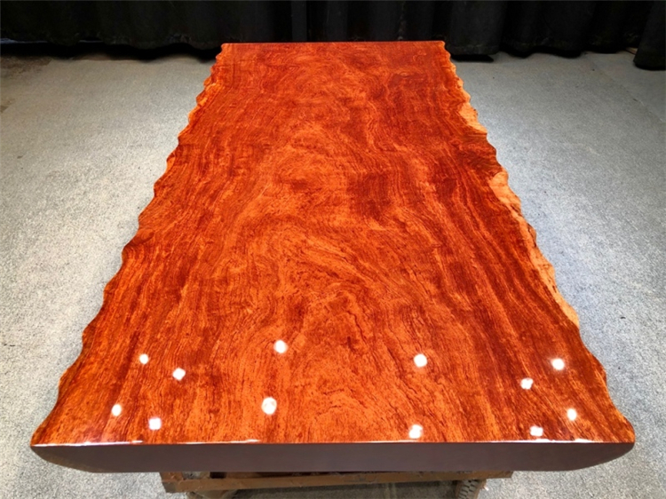 Size: 180 * 90 * 8 ba flower large board solid wood log red wood natural side tea table furniture desk painting case