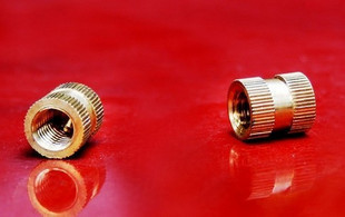 Copper inlay nut copper inlay copper embedded part copper knurled nut M2*8 100 pieces