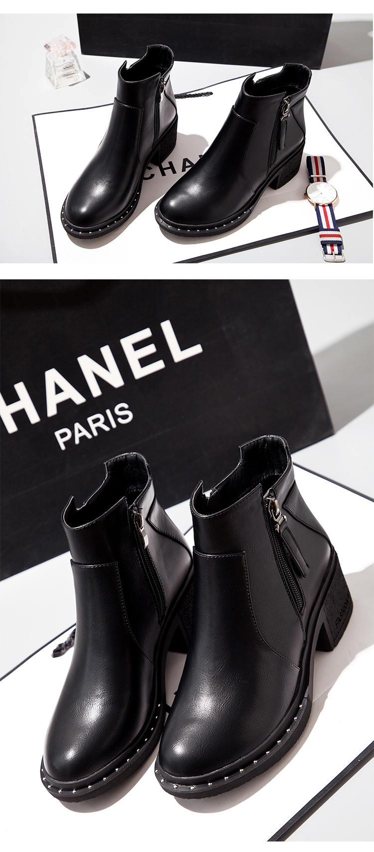 Bottes mi-saison femme OTHER en Caoutchouc - Ref 3250389 Image 20
