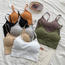 Sling bra bra girl student small chest development period student vest bra one-piece underwear Japanese beauty back